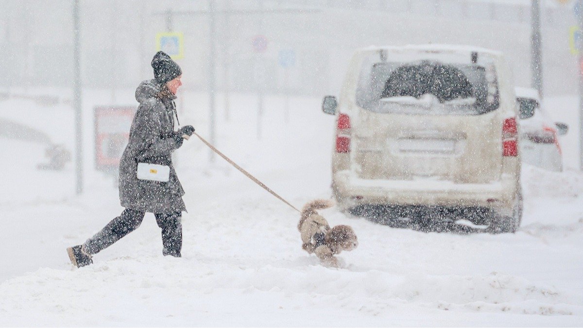 Снегопад в Москве побил 50-летний рекорд, в Петербурге и Владивостоке — сильнейшие метели