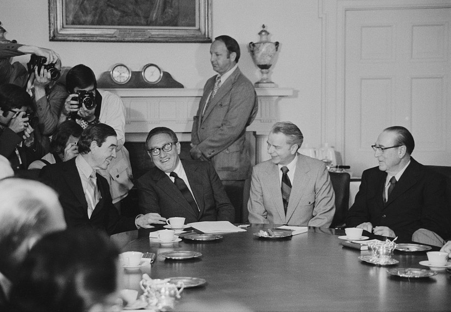 Nixon dhe Kissinger, 31 maj 1974. Foto: Koleksioni fotografik i revistës US News & World Report (Biblioteka e Kongresit)