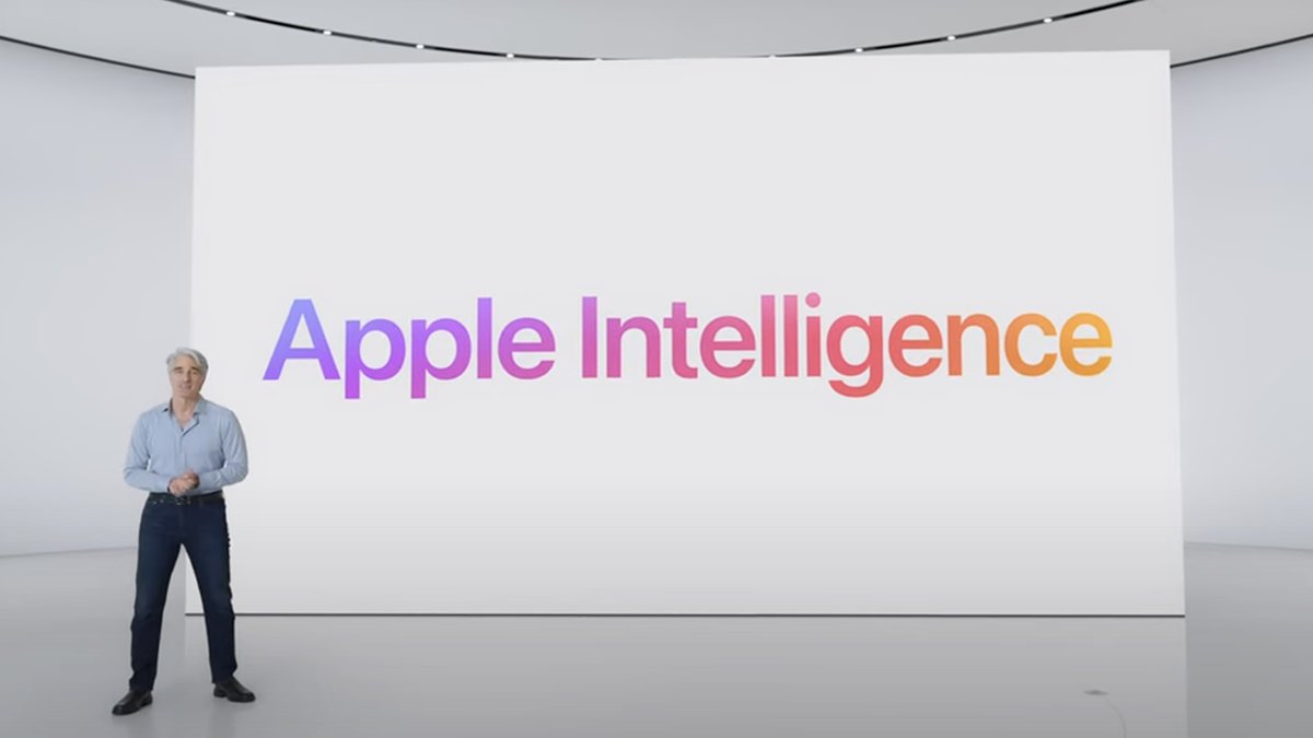 Скриншот из официальной презентации WWDC24 introducing Apple Intelligence. Источник: Youtube-канал Apple