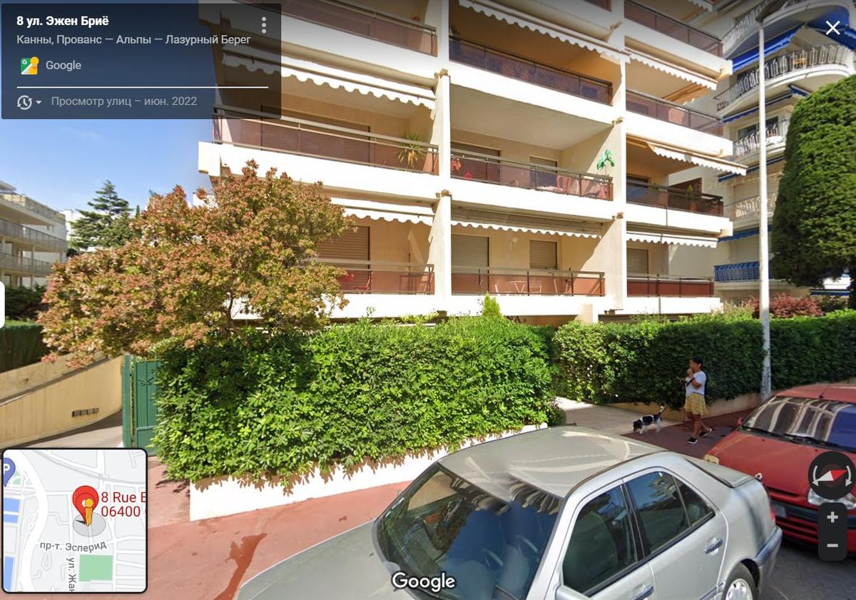 Фотографии дома, где располагаются апартаменты Игоря Барцица. Источник: Google Maps.