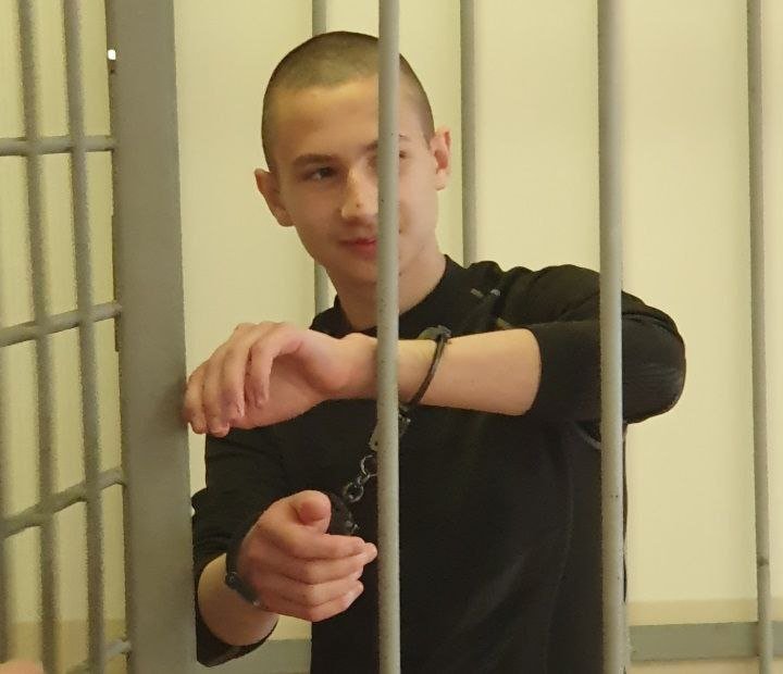 Егор Балазейкин в суде. Фото: телеграм-канал «Дело Егора Балазейкина»