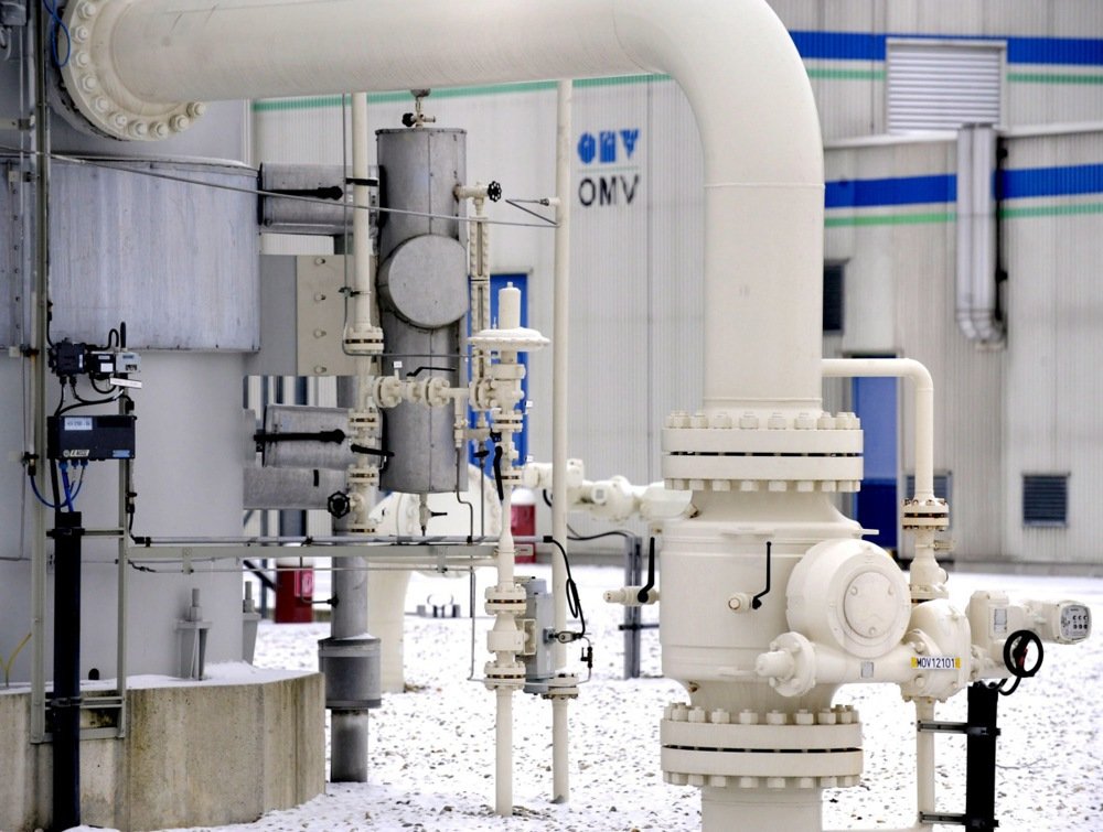 A Central European Gas Hub (CEGH) facility in Baumgarten, Austria, January 2009. Photo: EPA/ROBERT JAEGER APA