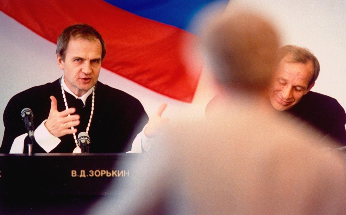 Валерий Зорькин (слева). Фото: Sergei Guneyev/Getty Images
