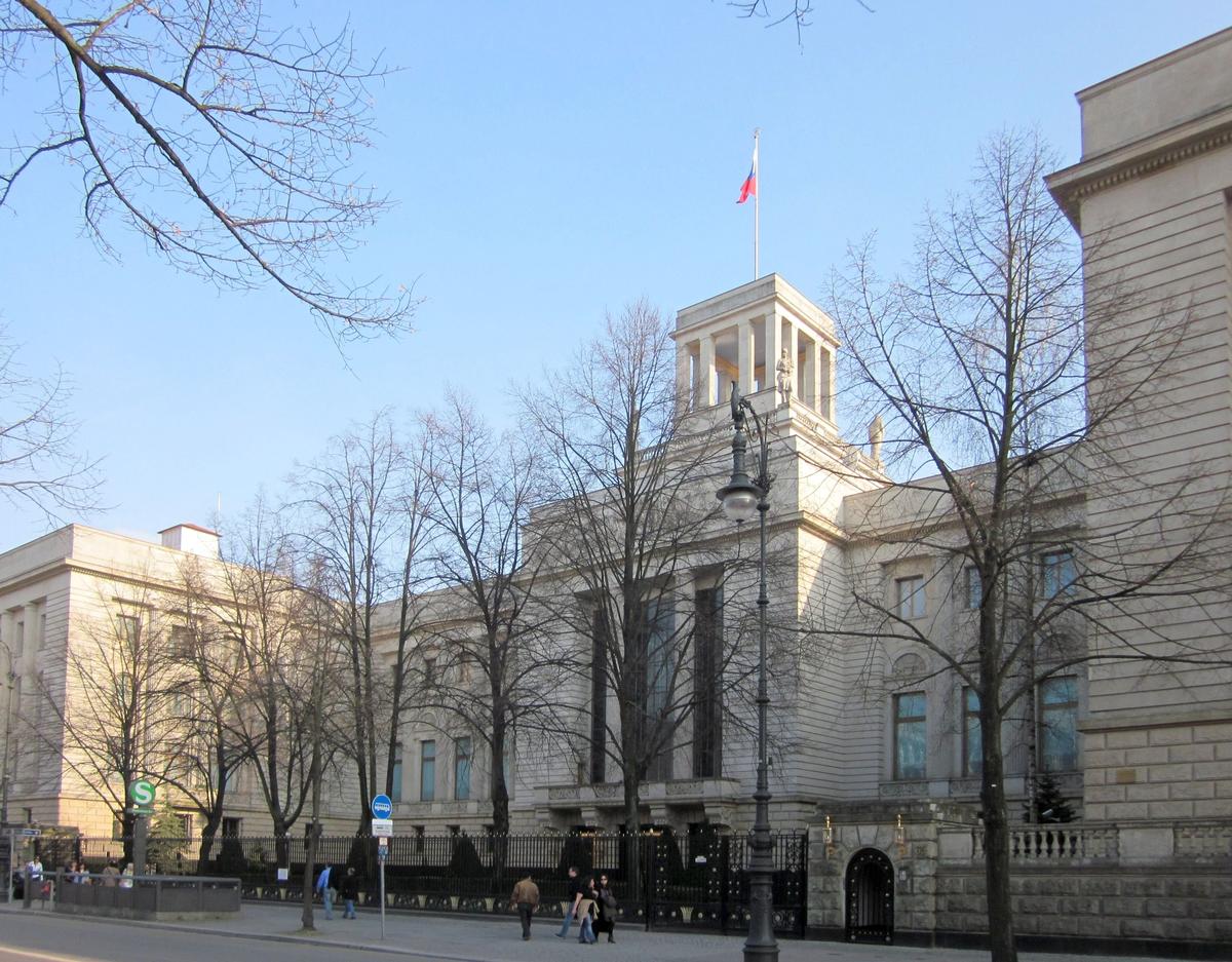 Посольство РФ в Берлине. Фото: Wikipedia