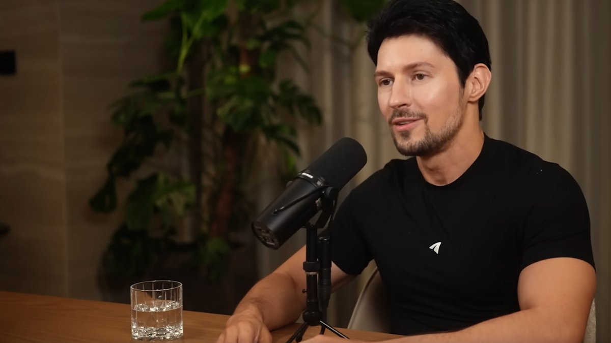 Кадр из видео: интервью Павла Дурова | Лекс Фридман