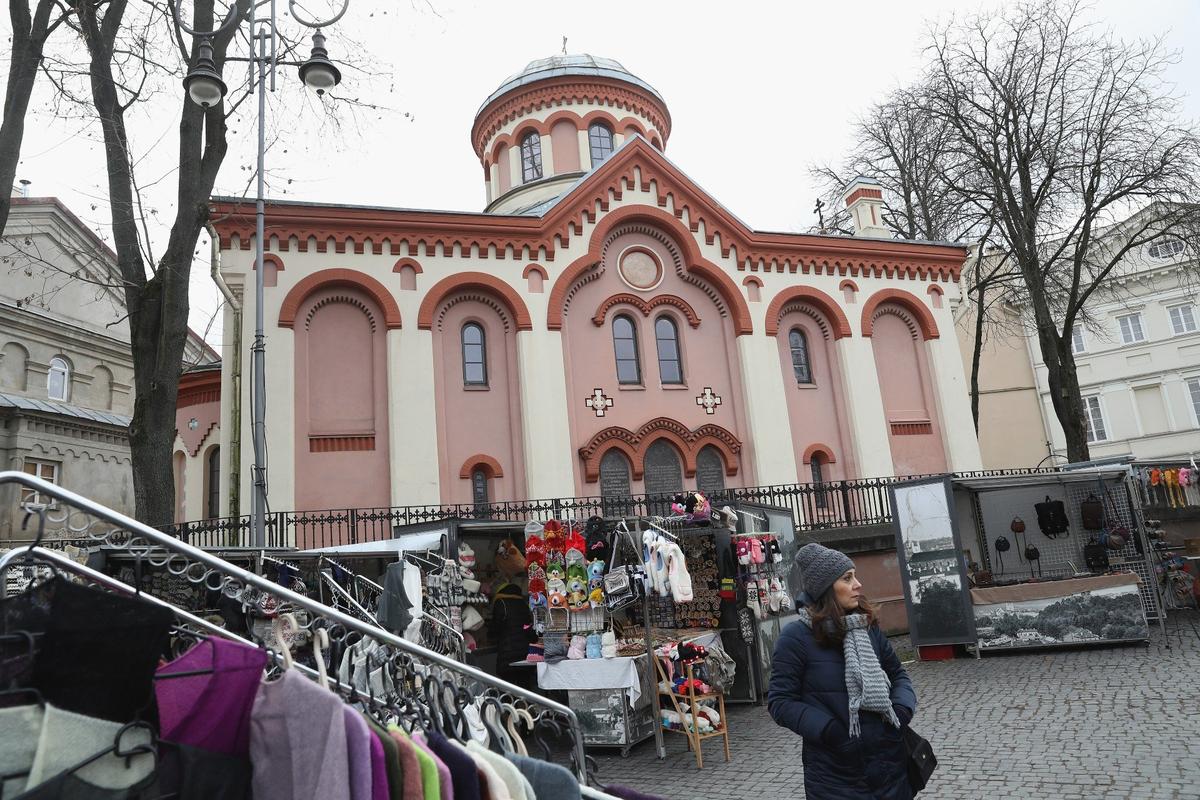 Православная церковь в Вильнюсе. Фото: Sean Gallup / Getty Images