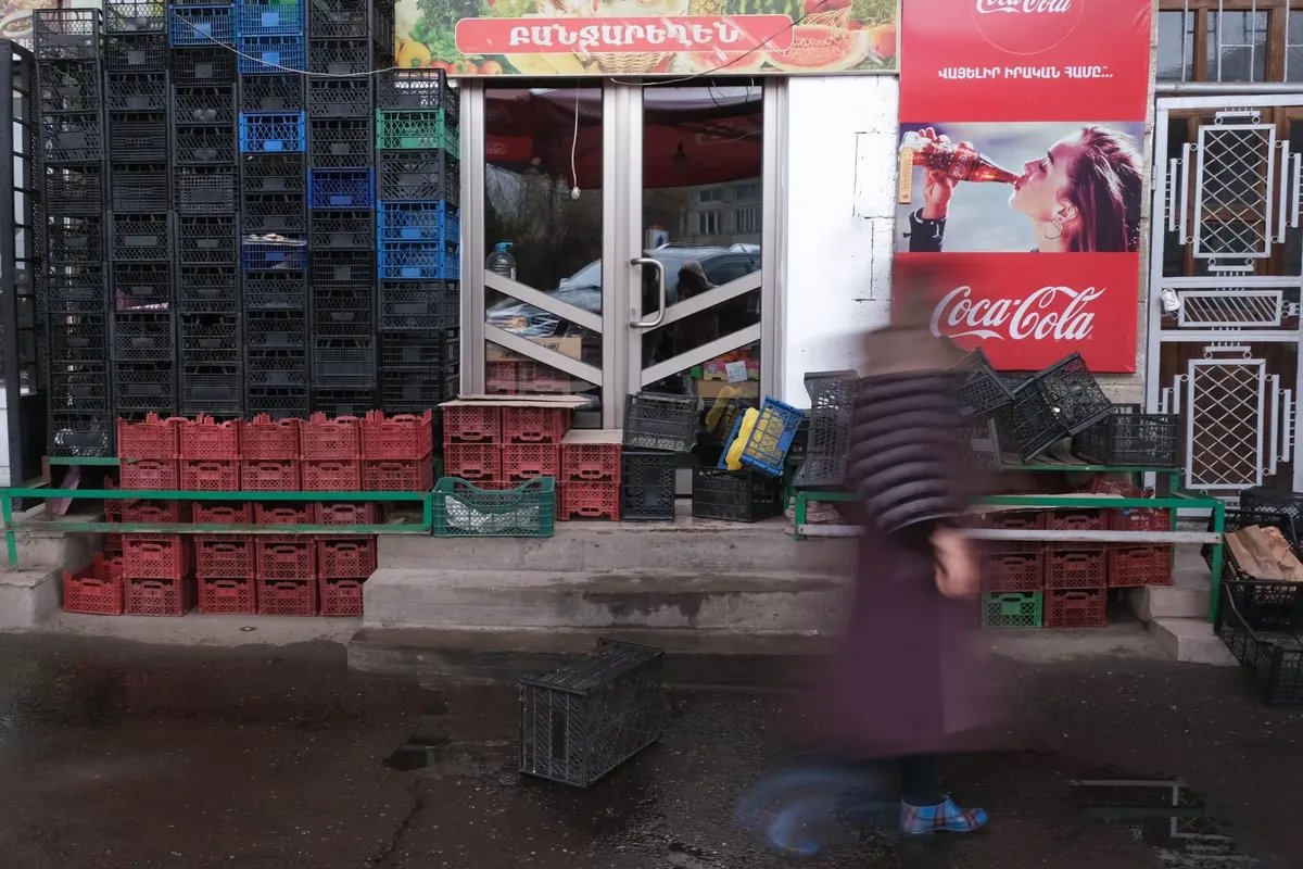 A shop in Stepanakert. Photo:  Ani Balayan