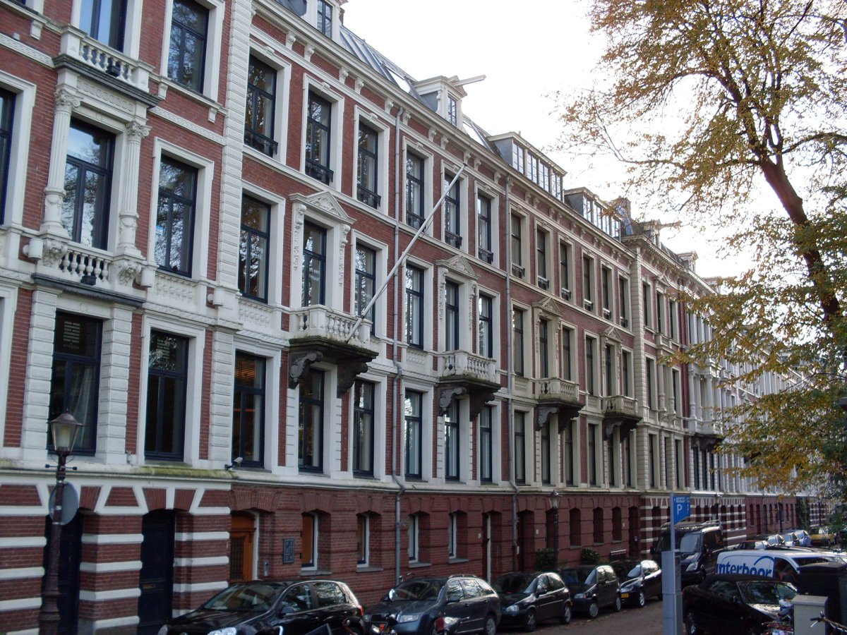 Вид на улицу Vossiusstraat. Фото:  Marcel Mulder  / Wikimedia (CC BY-SA 3.0 nl)