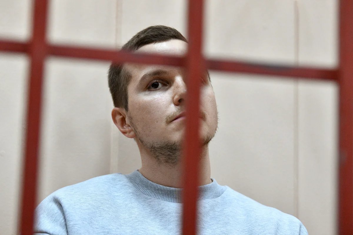 Alexey Liptser attends court, Moscow, 13 October 2023. Photo: Yevgeny Razumny / Kommersant / Sipa USA / Vida Press