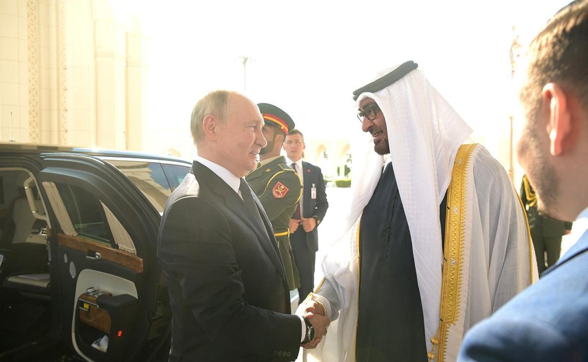 Визит Путина в Объединенные Арабские Эмираты. 6 декабря 2023 года. Фото: Kremlin