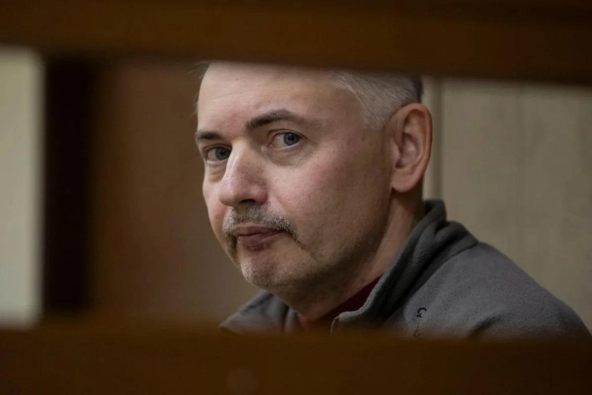 Mishchenko in court, October 2024. Photo: Mediazona