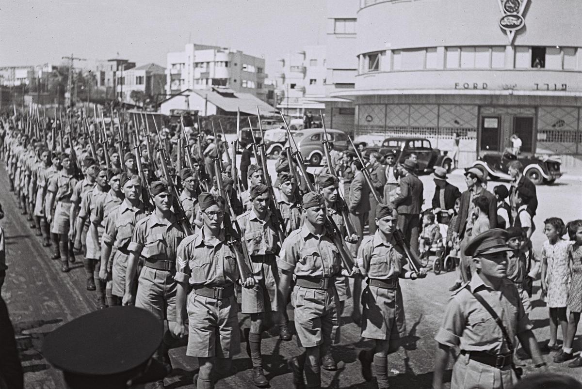 Еврейские солдаты в британской армии, 1942 год. Фото: National Photo Collection of Israel