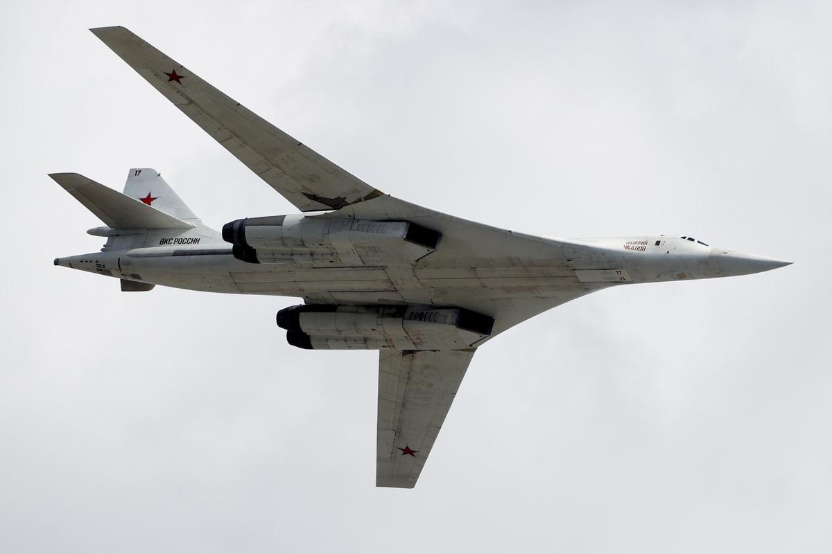 Российский стратегический ракетоносец Ту-160М. Фото: Sefa Karacan / Anadolu Agency / Getty Images