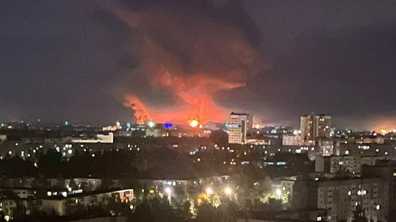 Крупнейшая атака дронов с начала войны