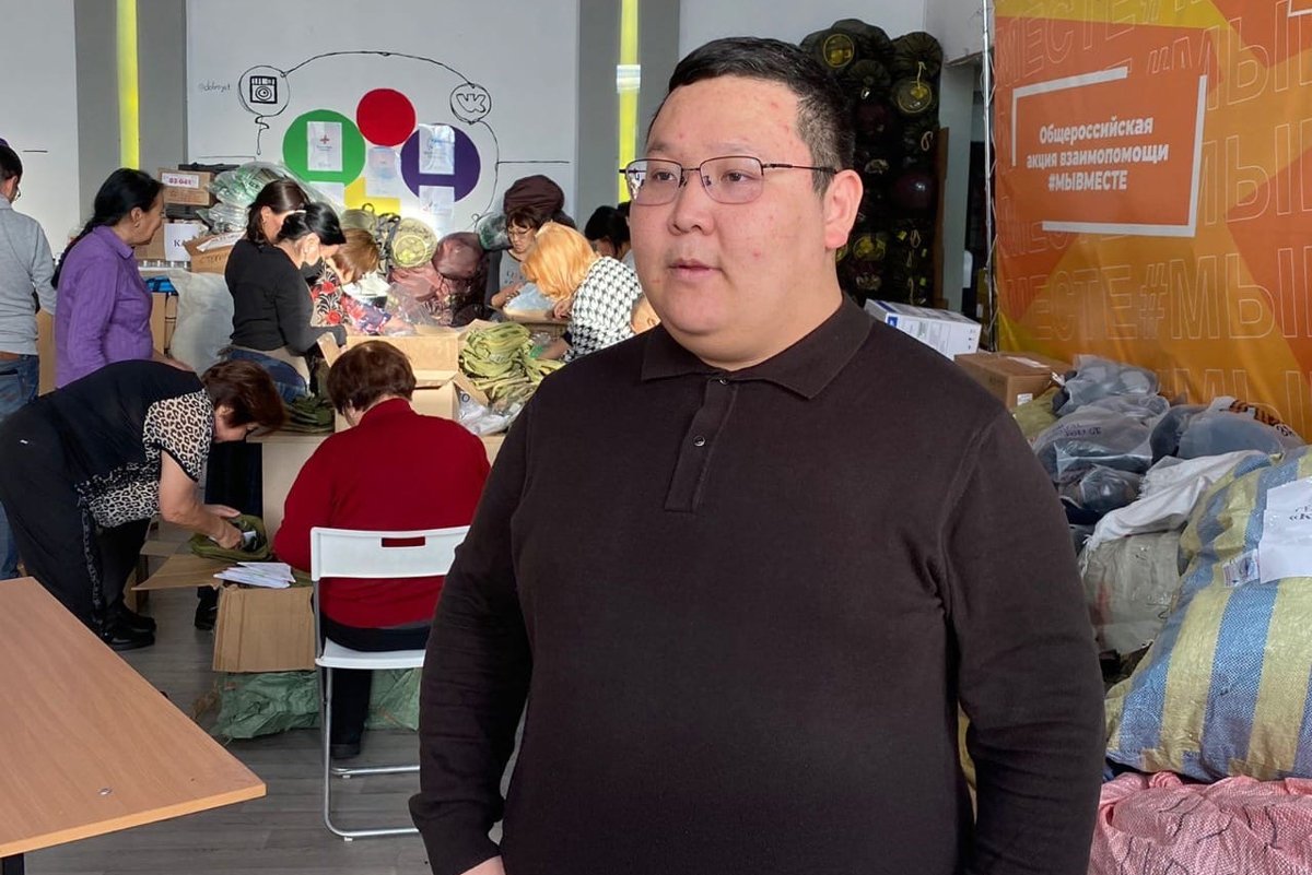 Айыллаан Винокуров. Фото: Республика Саха / VK