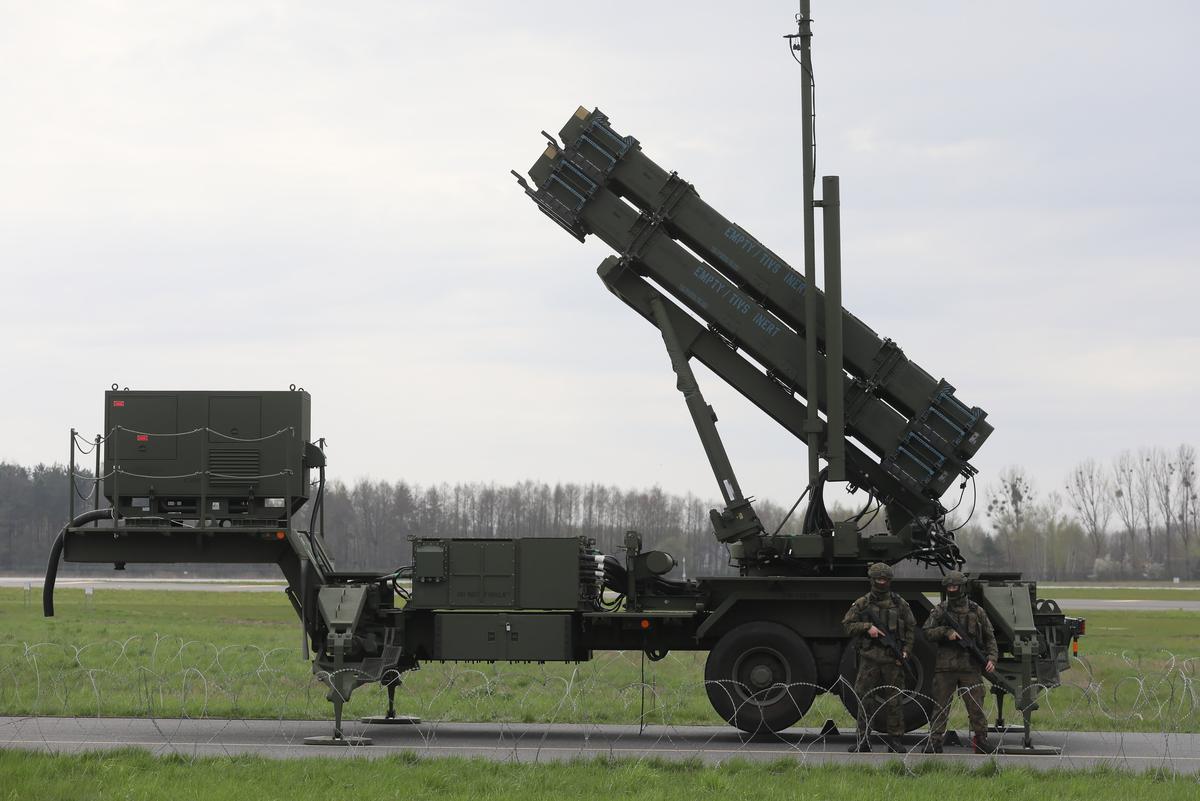 Patriot, US surface-to-air missile system. Photo: EPA-EFE / Pawel Supernak POLAND OUT