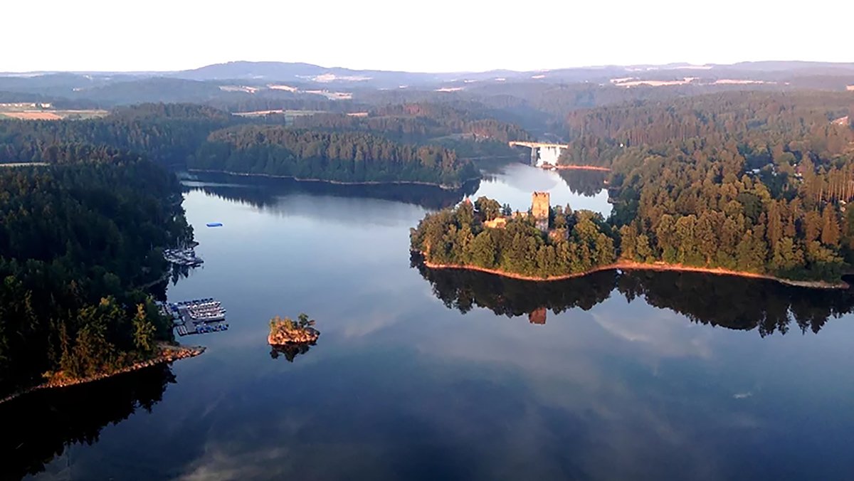 Водохранилище Оттенштайн на реке Камп, Австрия. Фото:  waldviertel.at