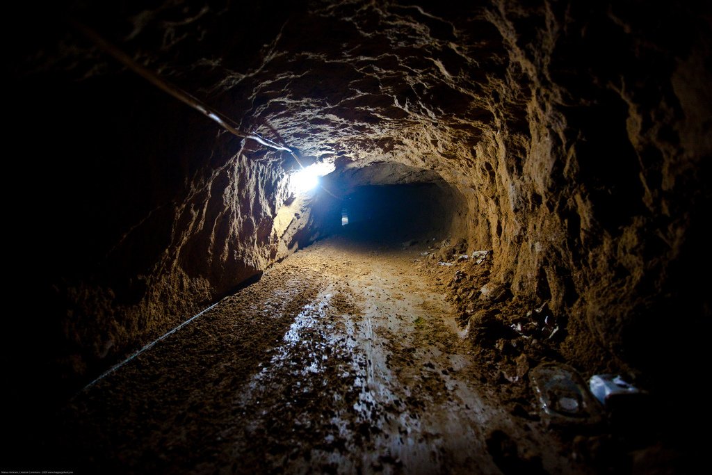 Туннель для контрабанды, Рафах, сектор Газа 2009 год. Фото: Marius Arnesen / Flickr / Wikimedia (CC BY-SA 2.0 DEED)
