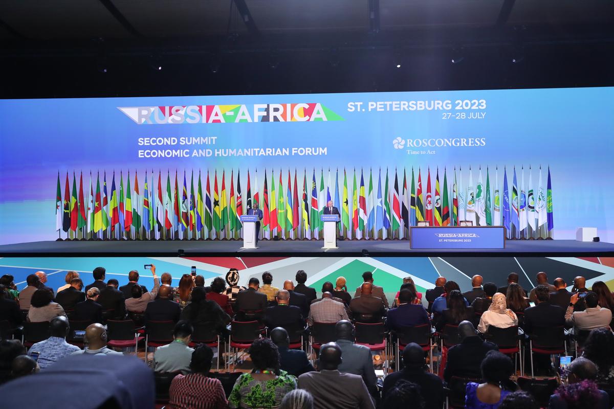 Саммит «Россия — Африка». Фото:  Anatoliy Medved/Summit Africa