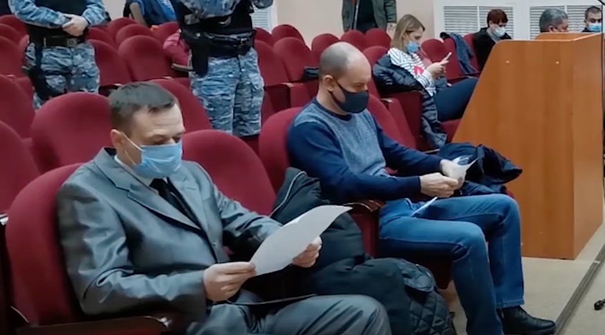 Дмитрий Тарицын и Михаил Балашов. Фото: скрин  видео