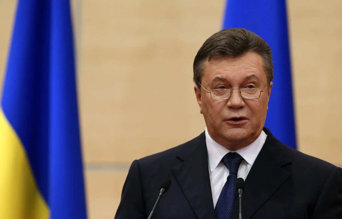 Former Ukrainian President Viktor Yanukovych speaks at a press conference in Rostov-on-Don, Russia, 11 March 2014. Photo: Sergey Ilnitsky / EPA