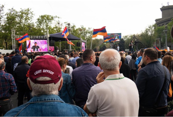 Вчерашняя акция протеста. Фото: Никита Сальников