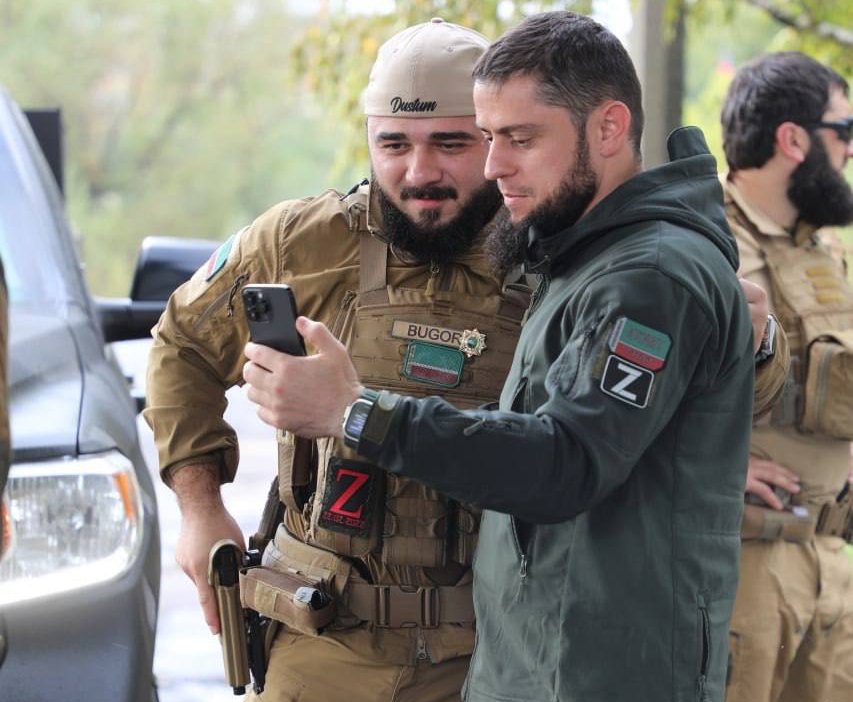 Хамзат Кадыров (слева) и Ахмед Дудаев (справа). Фото: Ахмед Дудаев