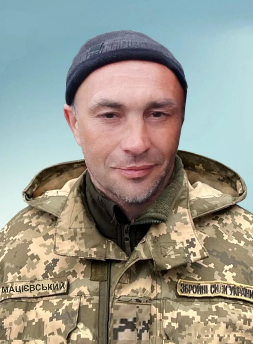Oleksandr Matsievsky. Photo: the 119th Separate Territorial Defence Brigade of the Chernihiv region