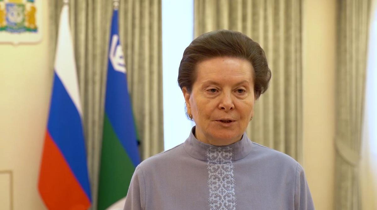 Губернатор ХМАО Наталья Комарова уходит в отставку. Скриншот из видео из телеграм-канала Комаровой.