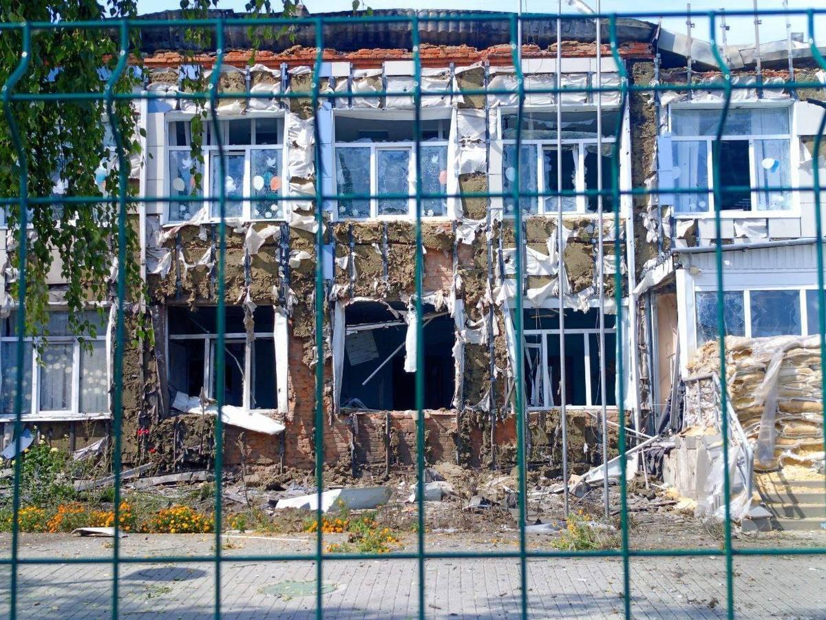 Aftermath of airstrike in Belgorod region, 31 August 2024. Photo:  Vyacheslav Gladkov