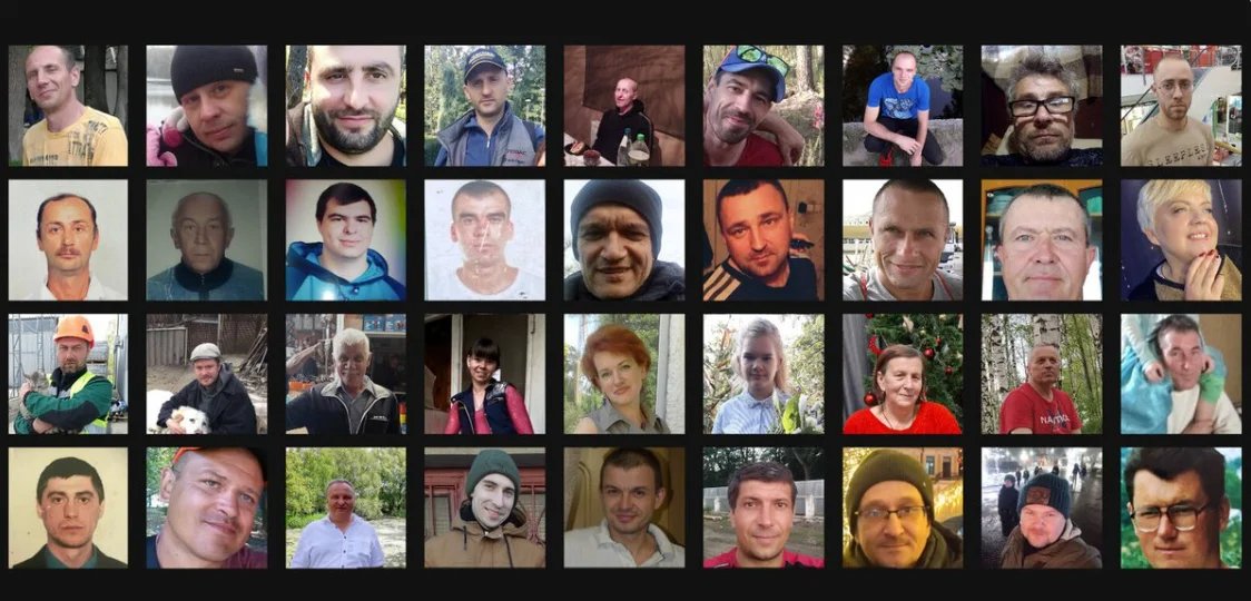 People murdered in Bucha / The New York Times