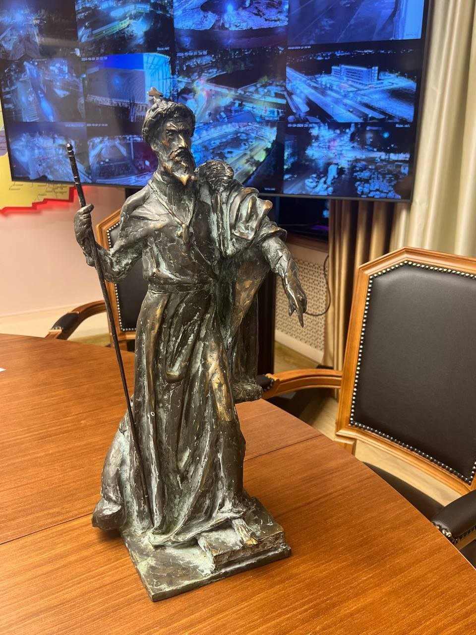 A statue of Ivan the Terrible. Photo: Vologda Governor Georgy Filimonov’s Telegram channel