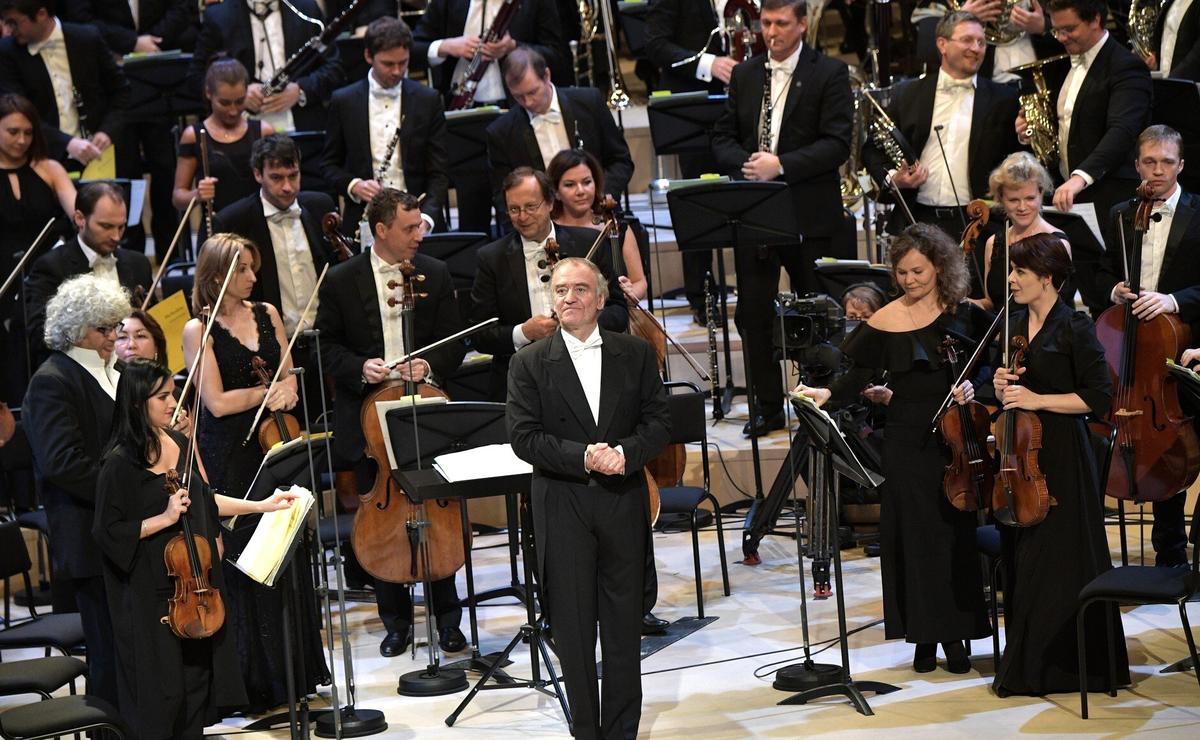 Валерий Гергиев на открытии Московского концертного зала «Зарядье», 8 сентября 2018 года. Фото: Kremlin.
