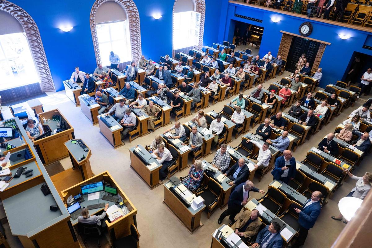 Парламент Эстонии. Фото:  Рийгикогу