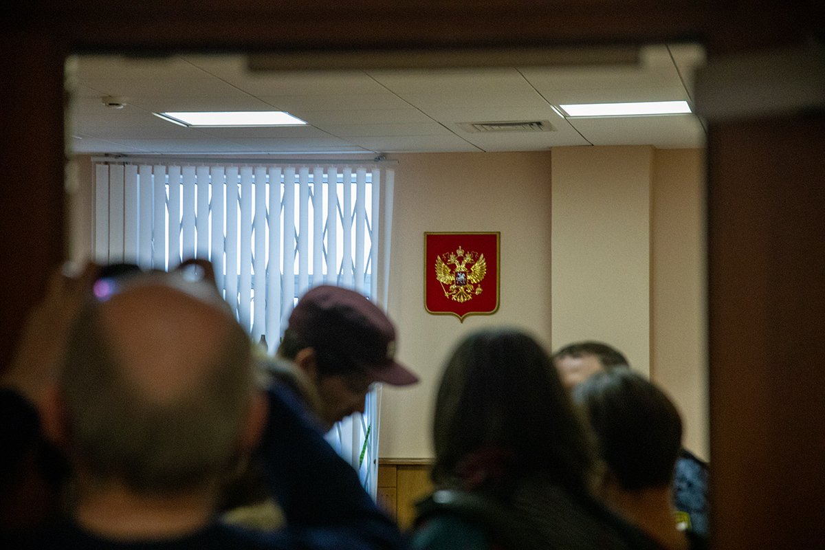 Заседание суда по делу Севы Королева на заседании суда. Фото: Дмитрий Цыганов