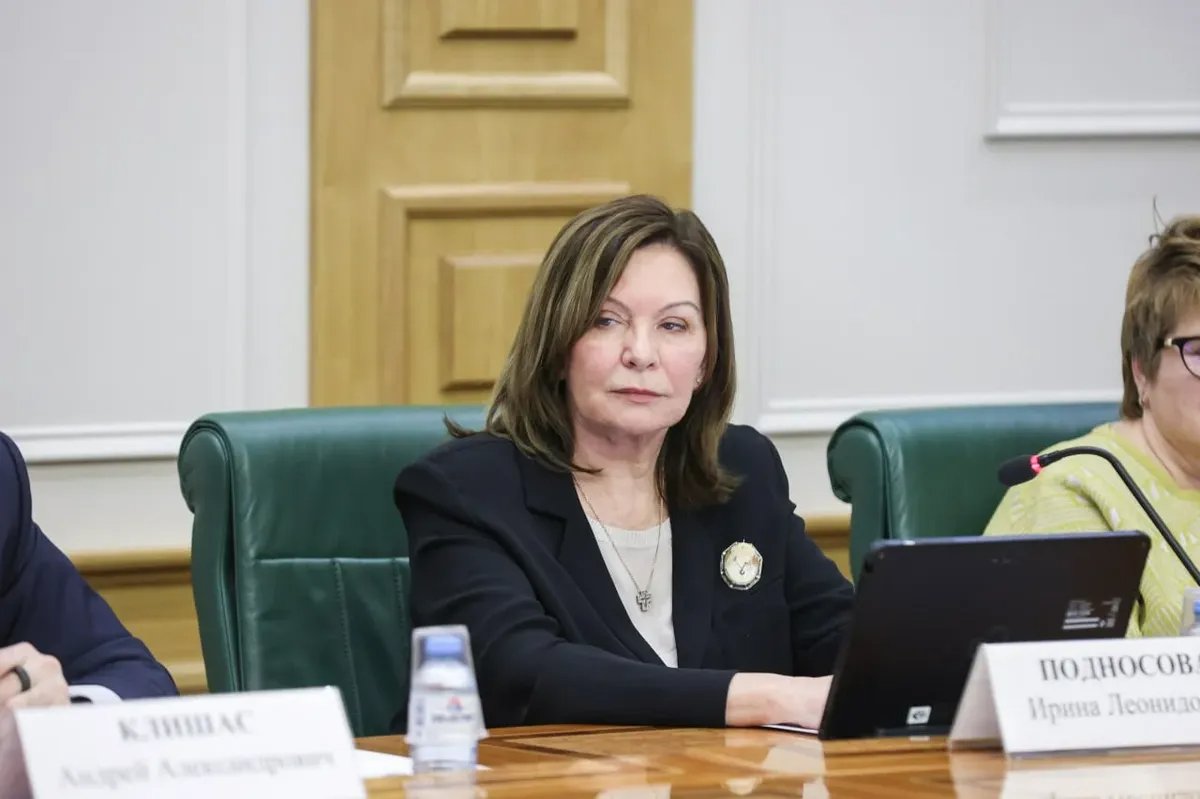 Irina Podnosova. Photo: The Russian Federation Council