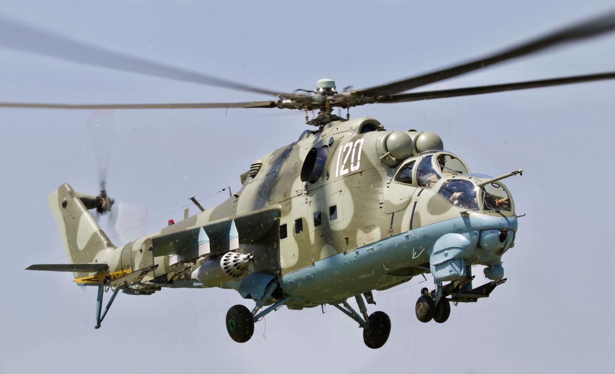 Вертолет Ми-24Д ВКС РФ. Фото:  Wikimedia Commons , CC BY-SA 4.0