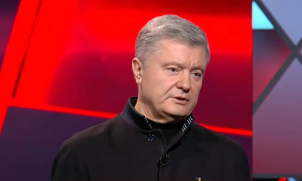 Пётр Порошенко в эфире «5 канала». Фото: скрин  видео
