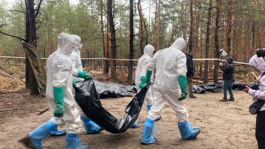 Изюм: эксгумация