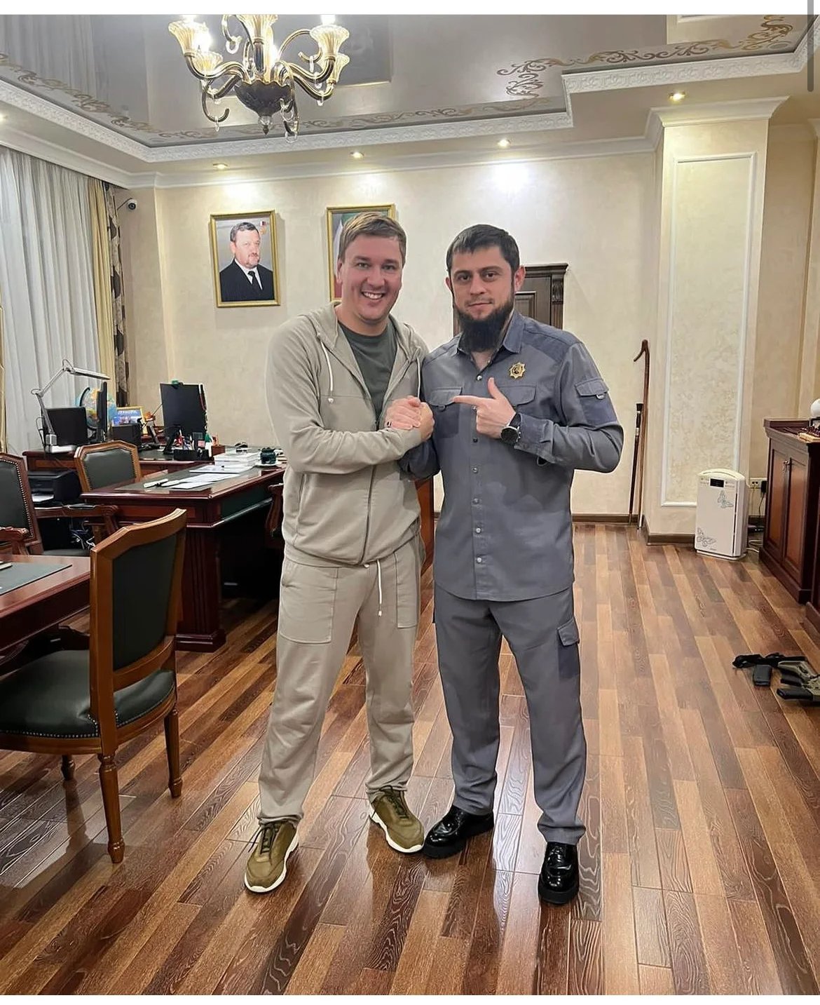 Mintimer Mingazov (on the left). Photo:  Instagram