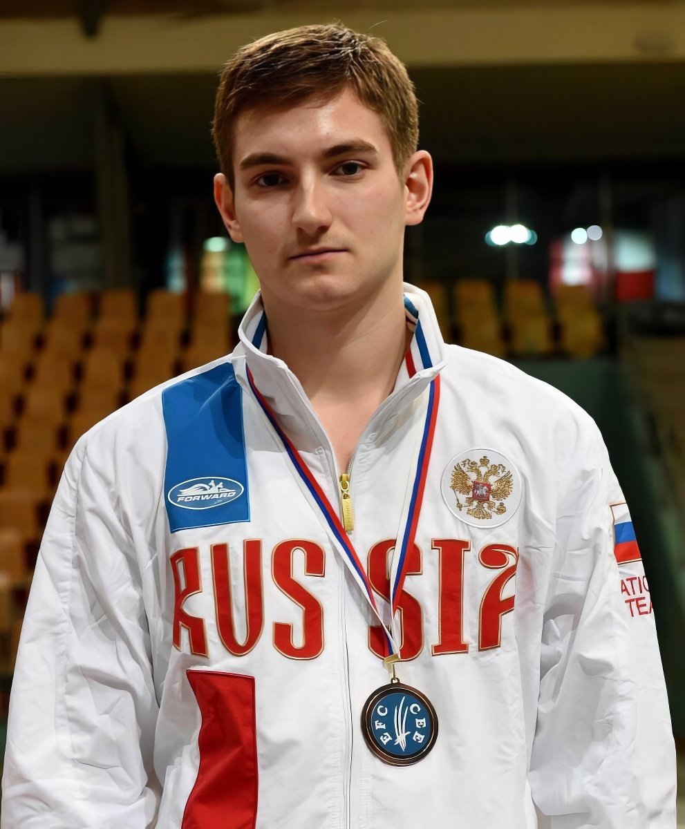 Илья Андреев на чемпионате Европы среди юниоров, 2015-й год. Фото из личного архива