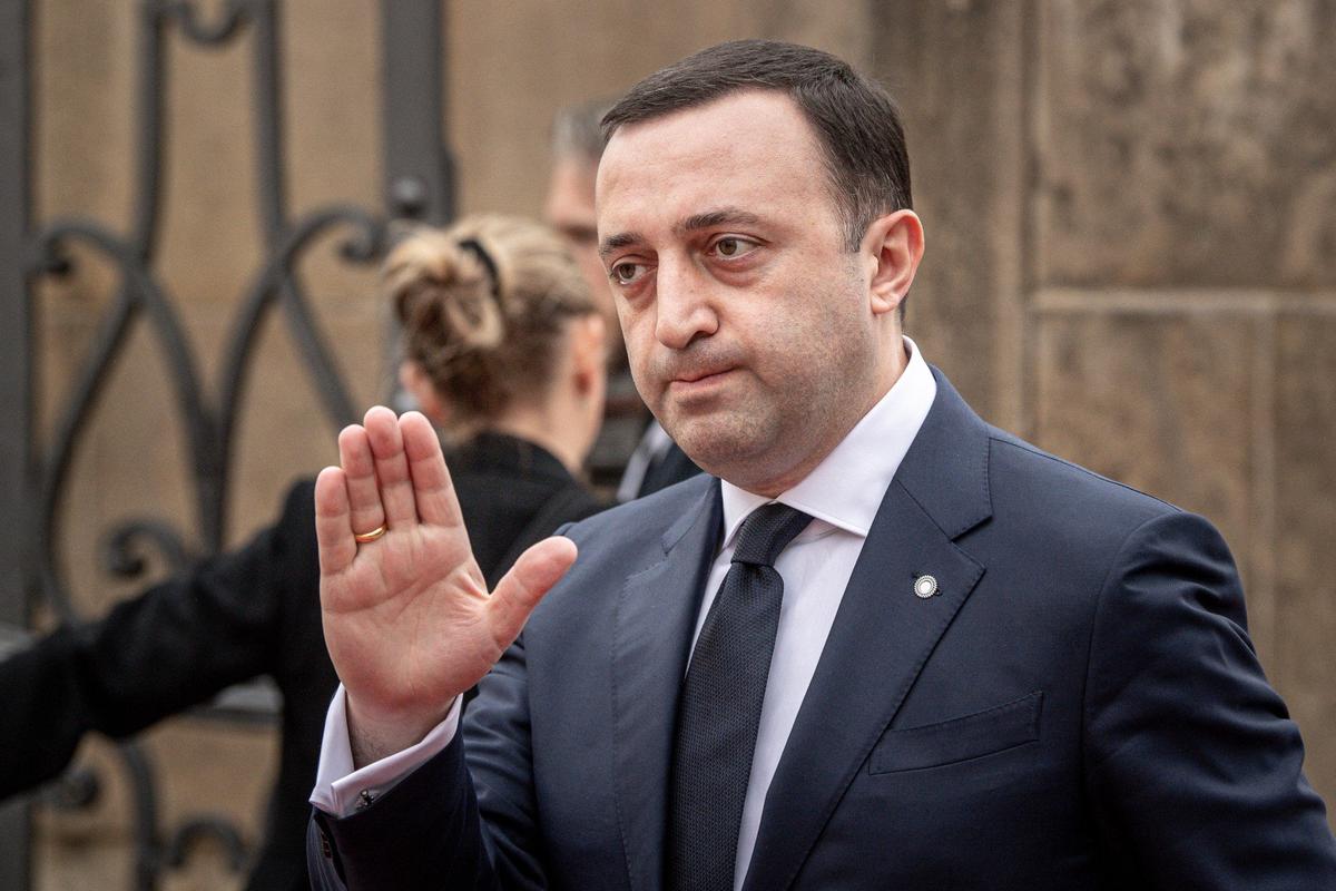 Премьер-министр Грузии Ираклий Гарибашвили. Фото: Lukas Kabon / Anadolu Agency / Getty Images