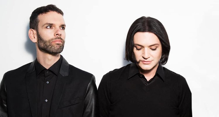 Placebo bassist Stefan Olsdal (L) and lead singer Brian Molko. Photo: Placebo