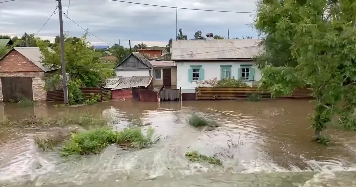 Flooding in Primorye/Oleg Kozhemyako