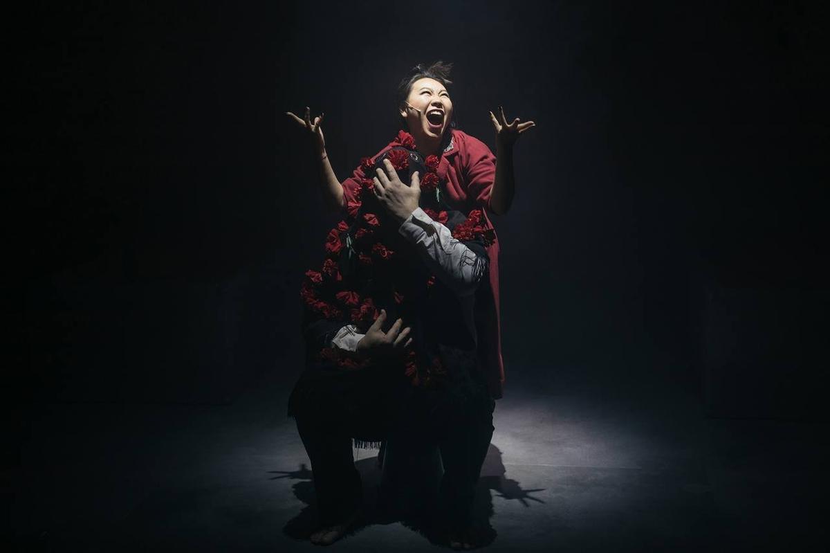 Ян Гэ к спектакле «Кремулятор».Фото: Виктория Назарова