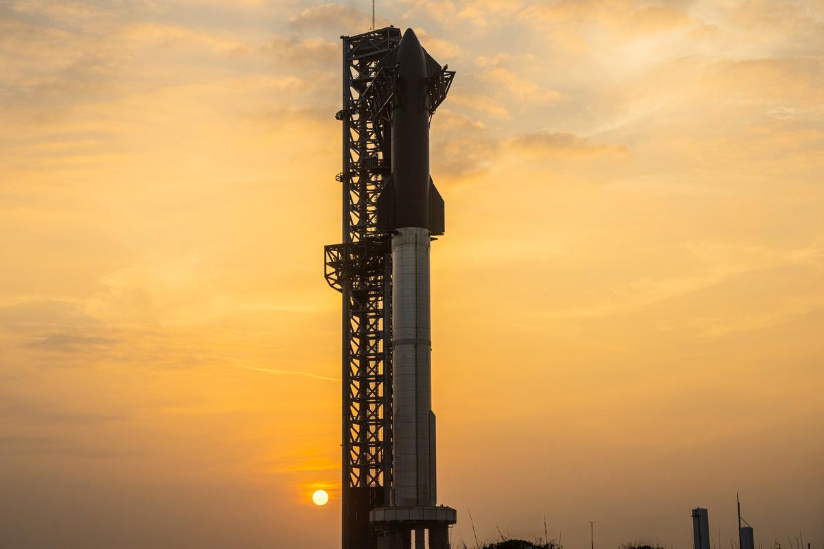 Starship Super Heavy. Фото: SpaceX / Twitter