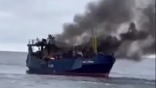«Дождь»: российский траулер «Капитан Лобанов» затонул после попадания в него ракеты ВМФ во время учений