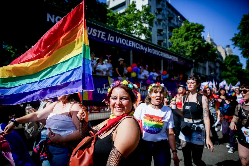 ЛГБТ-прайд в Буэнос-Айресе. Фото: Roberto Tuero / SOPA Images / LightRocket / Getty Images