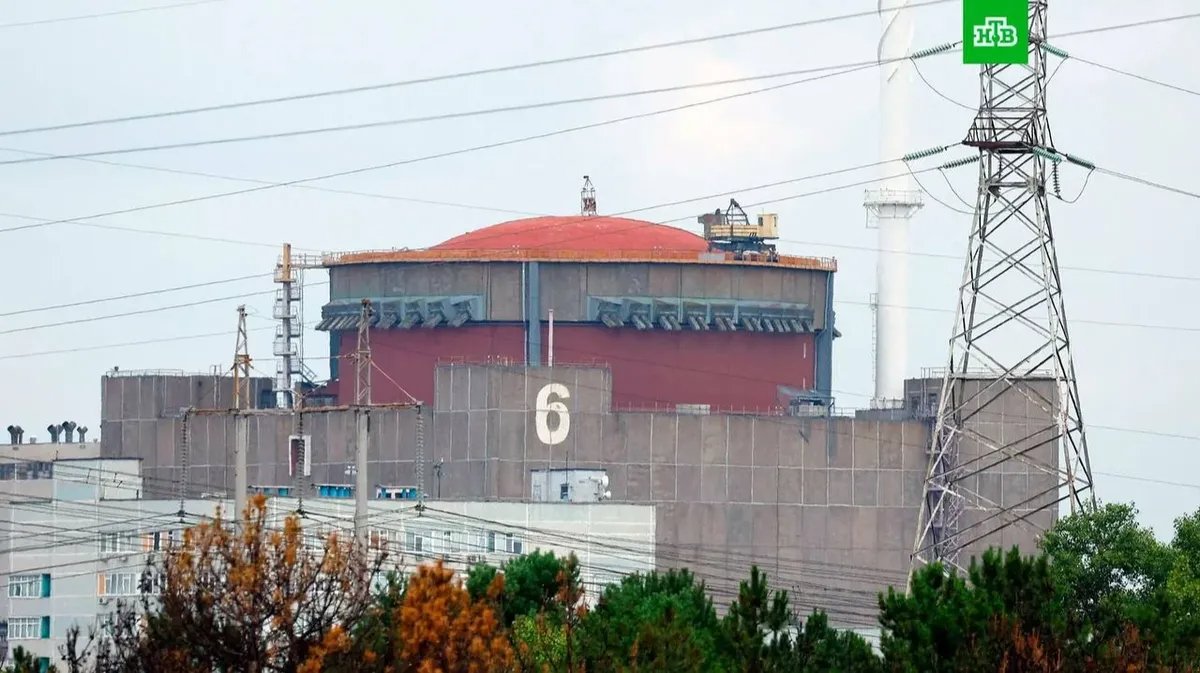 One of the six reactors at the Zaporizhzhia Nuclear Power Plant. Photo: NTV