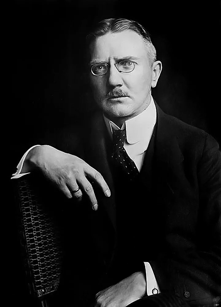 German government official and economist, Reichsminister of Economics (1936-1937) Hjalmar Schacht. Photo: Library of Congress, USA